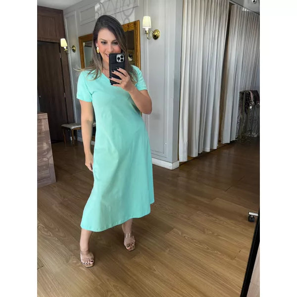 Vestido Linda Manga Curta - COMPRE 1 LEVE 5