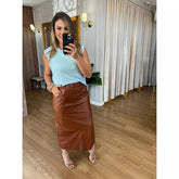 SAIA COURO ECO MIDI IZA