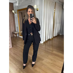 BLAZER ALFAIATARIA - PRETO