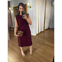 VESTIDO MALHA DE ALGODÃO MUSCLE